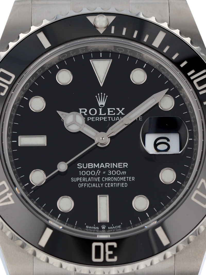39479: Rolex Submariner 41, Ref. 126610LN, 2022 Full Set, LIKE NEW