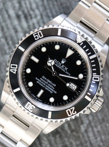 39489: Rolex Sea-Dweller, Ref. 16600, Box and Booklets Circa 2006