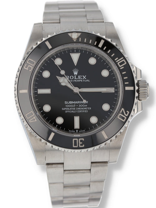 39512: Rolex Submariner "No Date", Ref. 124060, 2020 Full Set