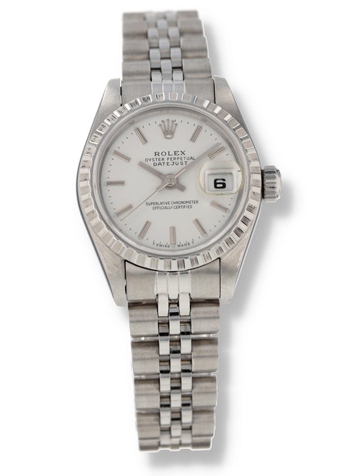 (RESERVED) 39522: Rolex  Ladies Stainless Steel Datejust, Ref. 69240, Circa 1997