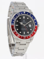 39537: Rolex GMT-Master, "Pepsi", Ref. 16700, Box and Papers Circa 1991