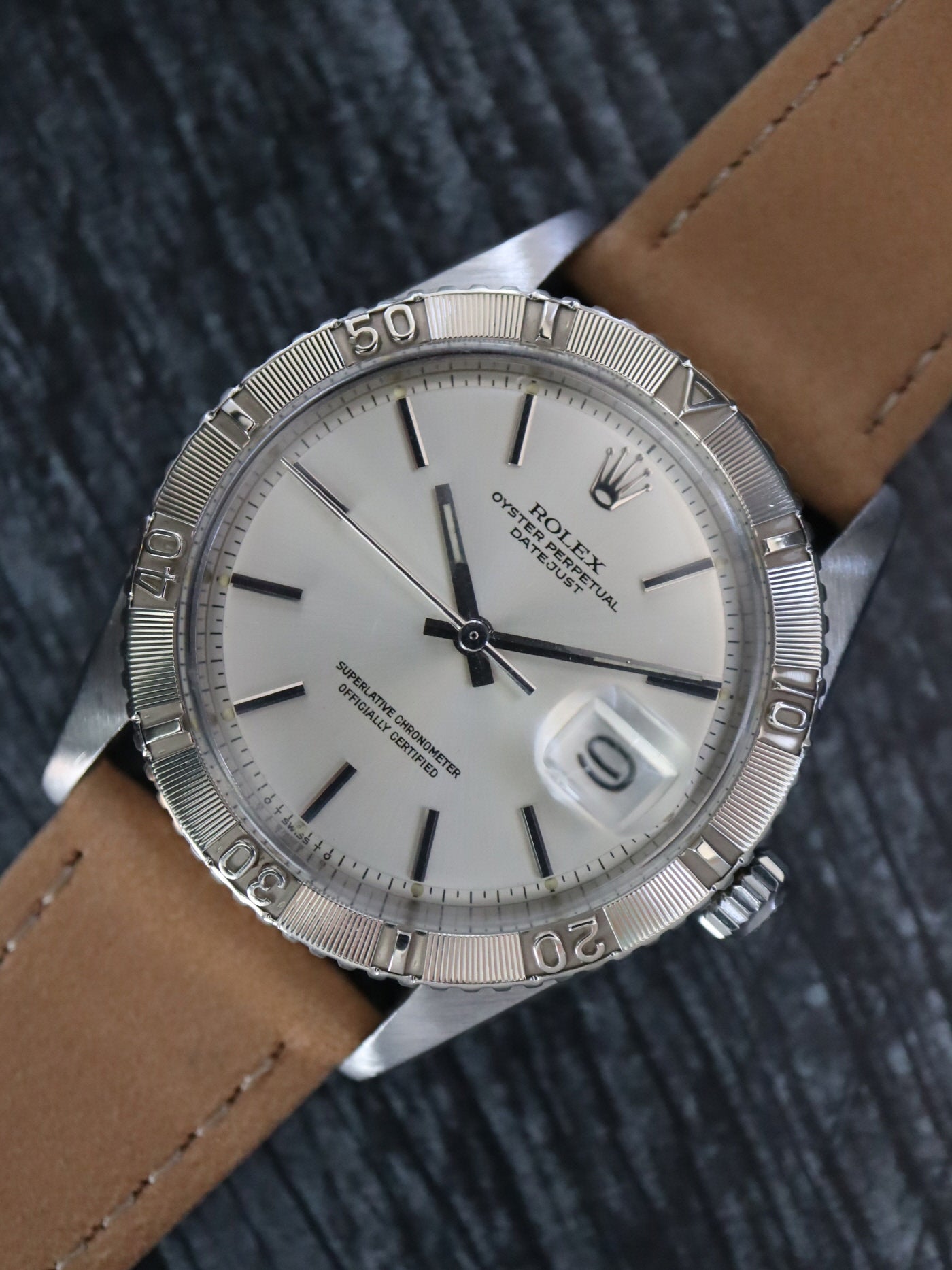 39542: Rolex Vintage Datejust Turn-O-Graph, Ref. 1625, Circa