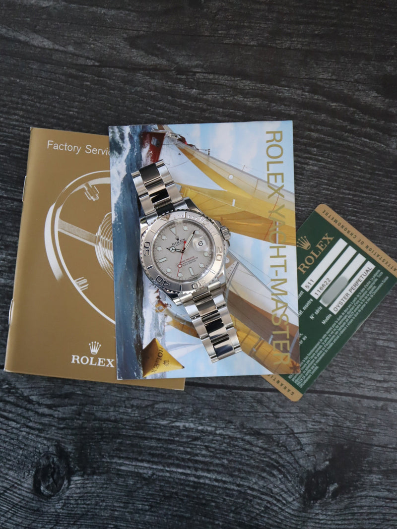 39555: Rolex Yacht-Master 40, Ref. 116622, Box and 2015 Card