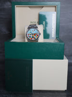 39604: Rolex Oyster Perpetual 36, "Celebration" Dial, Ref. 126000, Box and 2024 Card, UNWORN