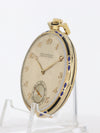 39618: Patek Philippe 18k Yellow Gold and Enamel Pocketwatch, Size 43mm