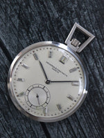 39626: Vacheron & Constantin Platinum Art Deco Pocketwatch, Size 40mm