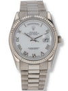 39648: Rolex 18k White Gold Day-Date, Ref. 118239, Circa 2003