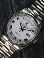 39648: Rolex 18k White Gold Day-Date, Ref. 118239, Circa 2003