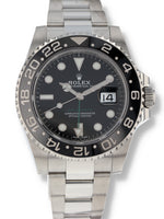 39656: Rolex GMT-Master II, Ref. 116710LN, Box and 2019 Card LAST SERIES