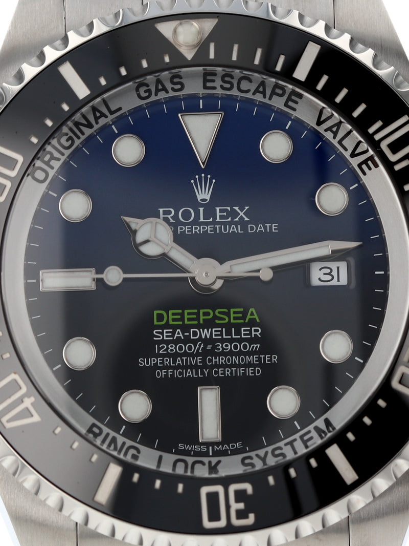 39658: Rolex DeepSea Sea-Dweller "James Cameron", Ref. 116660, Box and 2016 Card