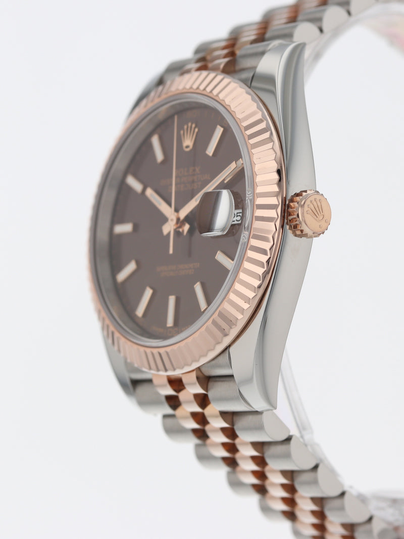 39659: Rolex Datejust 41, Ref. 126331 Chocolate Dial, Rolex Box