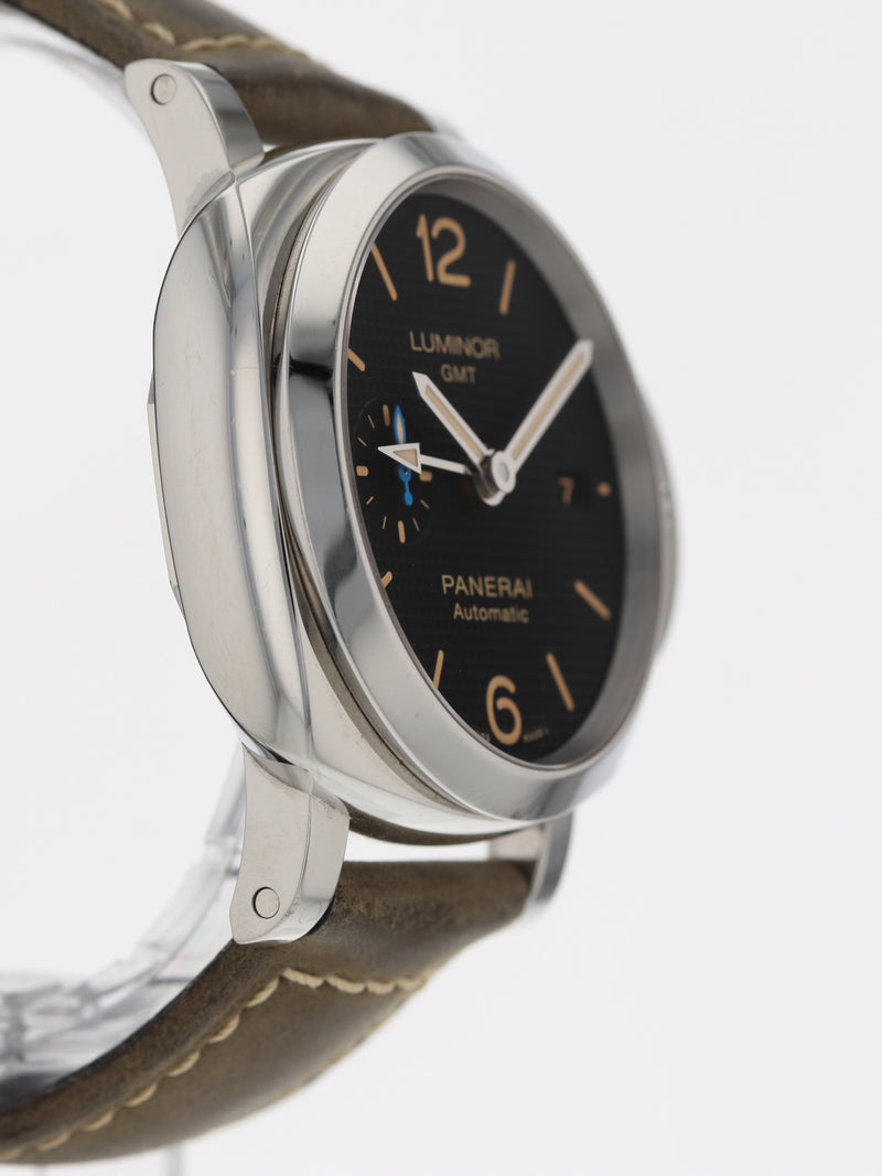 40381: Panerai Luminor 3-Day GMT, PAM01535, Full Set