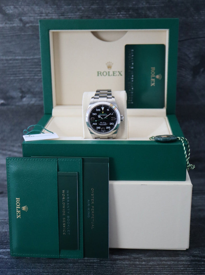 39664: Rolex Air-King, Ref. 116900, 2021 Full Set