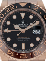 39673: Rolex 18k Rose Gold GMT-Master II "Root Beer", Ref. 126715CHNR, 2021 Full Set