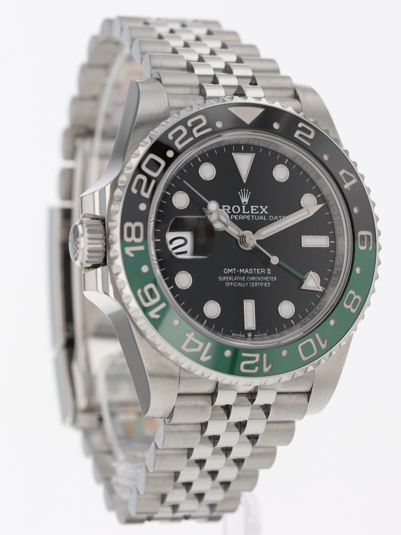 39676: Rolex GMT-Master II "Sprite", Ref. 126720VTNR, 2022 Full Set