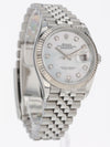 39688: Rolex Datejust 36, Ref. 126234, Mother of Pearl Diamond Dial, 2022 Full set