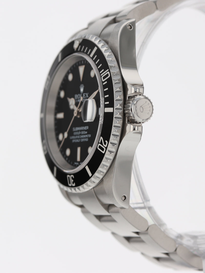 39692: Rolex Submariner 40, Ref. 16610, Rolex Papers Circa 2000