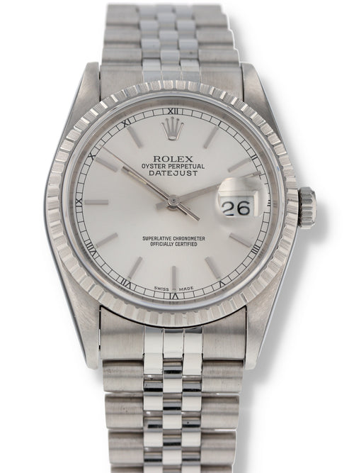 39694: Rolex Datejust 36, Ref. 16220, Circa 1991