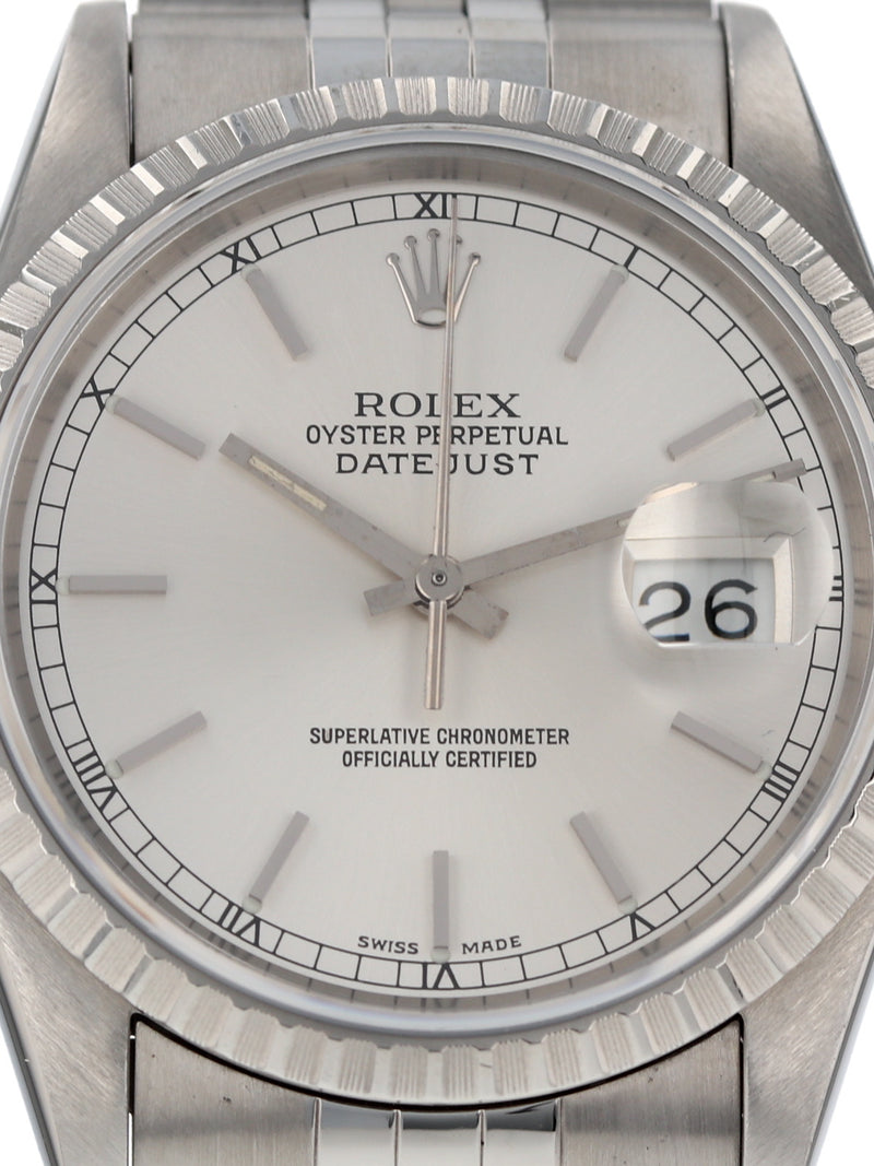 39694: Rolex Datejust 36, Ref. 16220, Circa 1991