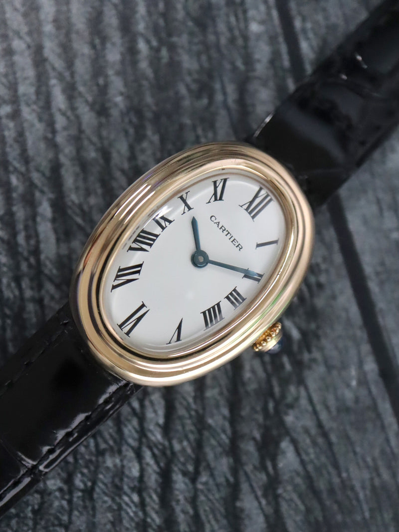 39697: Cartier Vintage Paris Baignoire, Manual, Size 22mm x 31mm