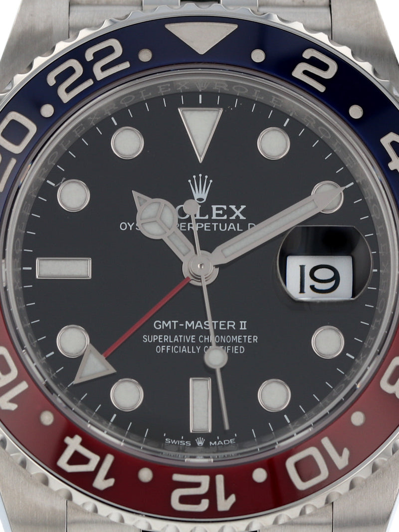 39698: Rolex GMT-Master II "Pepsi", Ref. 126710BLRO, 2020 Box and Card