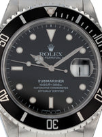 39706: Rolex Submariner 40, Ref. 16610, Box and Papers Circa 1997