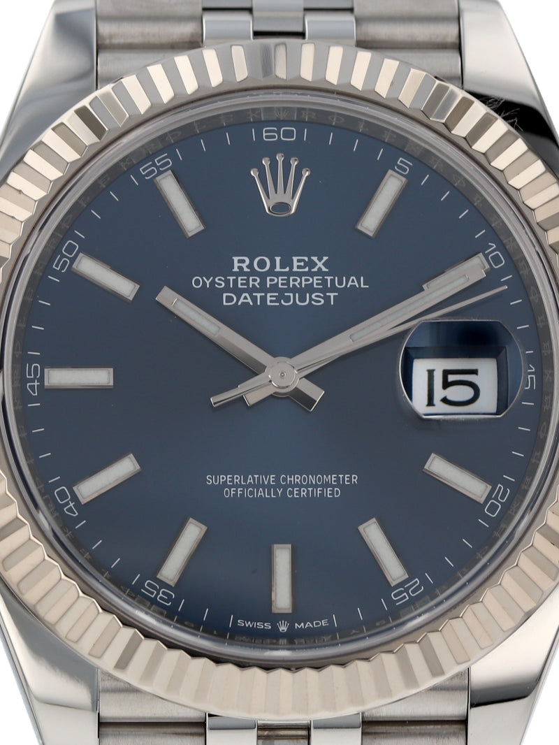 39707: Rolex Datejust 41, Ref. 126334, 2019 Full Set