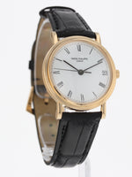 39729: Patek Philippe 18k Yellow Gold Calatrava, Ref. 3802J, Size 33mm