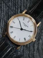 39729: Patek Philippe 18k Yellow Gold Calatrava, Ref. 3802J, Size 33mm