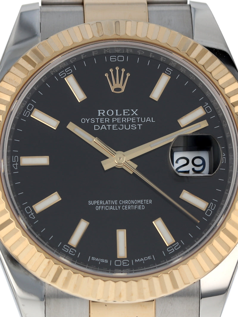 39730: Rolex Datejust 41, Ref. 126333, Box and Card