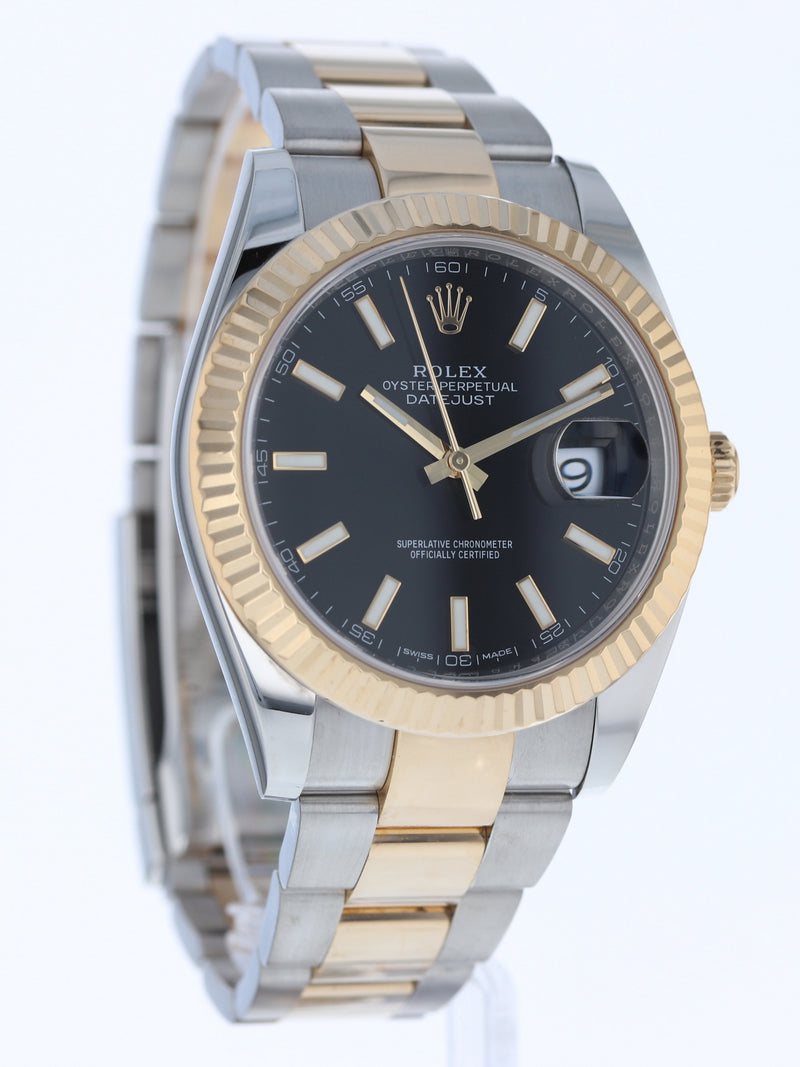 39730: Rolex Datejust 41, Ref. 126333, Box and Card