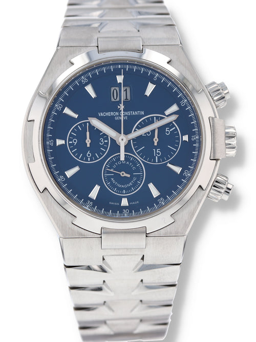 (RESERVED) 39739: Vacheron Constantin Overseas Chronograph, Ref. 49150, Box and 2014 Papers