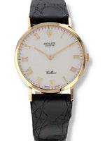 39742: Rolex 18k Yellow Gold Cellini, Size 32mm, Ref. 4112, Circa 1991