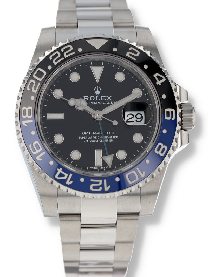 39748: Rolex GMT-Master II "Batman", Ref. 116710BLNR, 2020 UNWORN