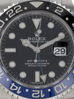 39748: Rolex GMT-Master II "Batman", Ref. 116710BLNR, 2020 UNWORN