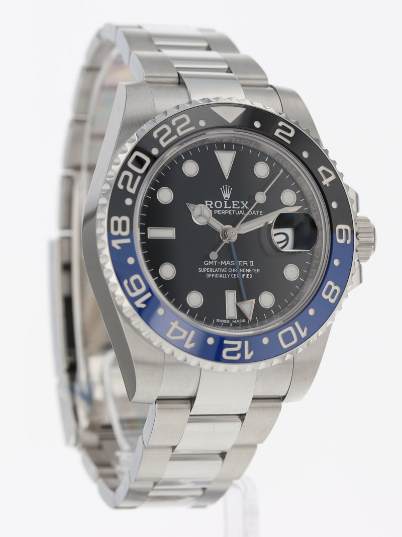 39748: Rolex GMT-Master II "Batman", Ref. 116710BLNR, 2020 UNWORN