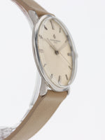 39754: Vacheron Constantin Vintage 18k White Gold Center Seconds, Manual, Ref. 6564