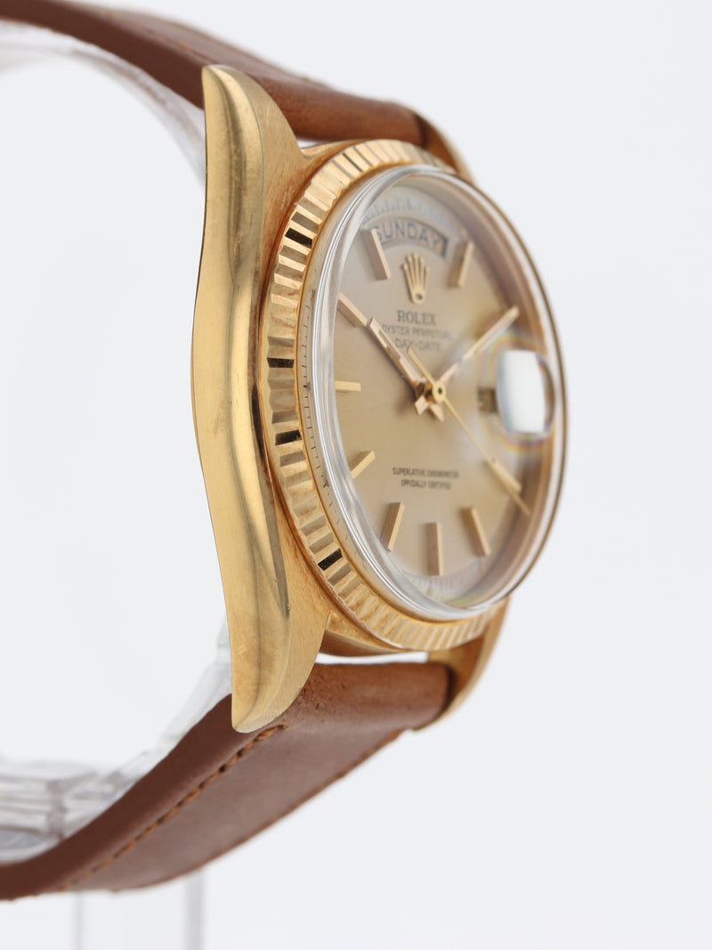 39761: Rolex 18k Yellow Gold Vintage President, Ref. 1803, Circa 1970