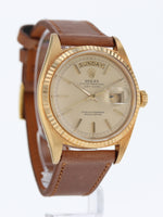 39761: Rolex 18k Yellow Gold Vintage President, Ref. 1803, Circa 1970