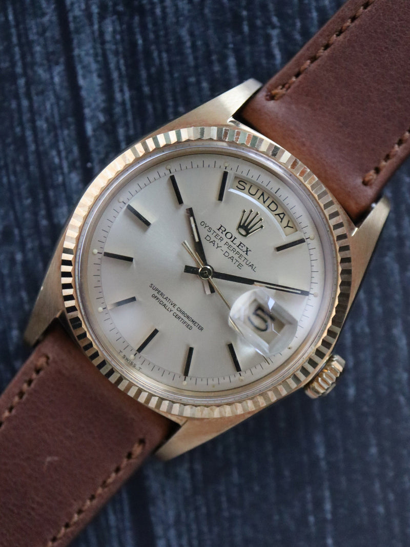 39761: Rolex 18k Yellow Gold Vintage President, Ref. 1803, Circa 1970