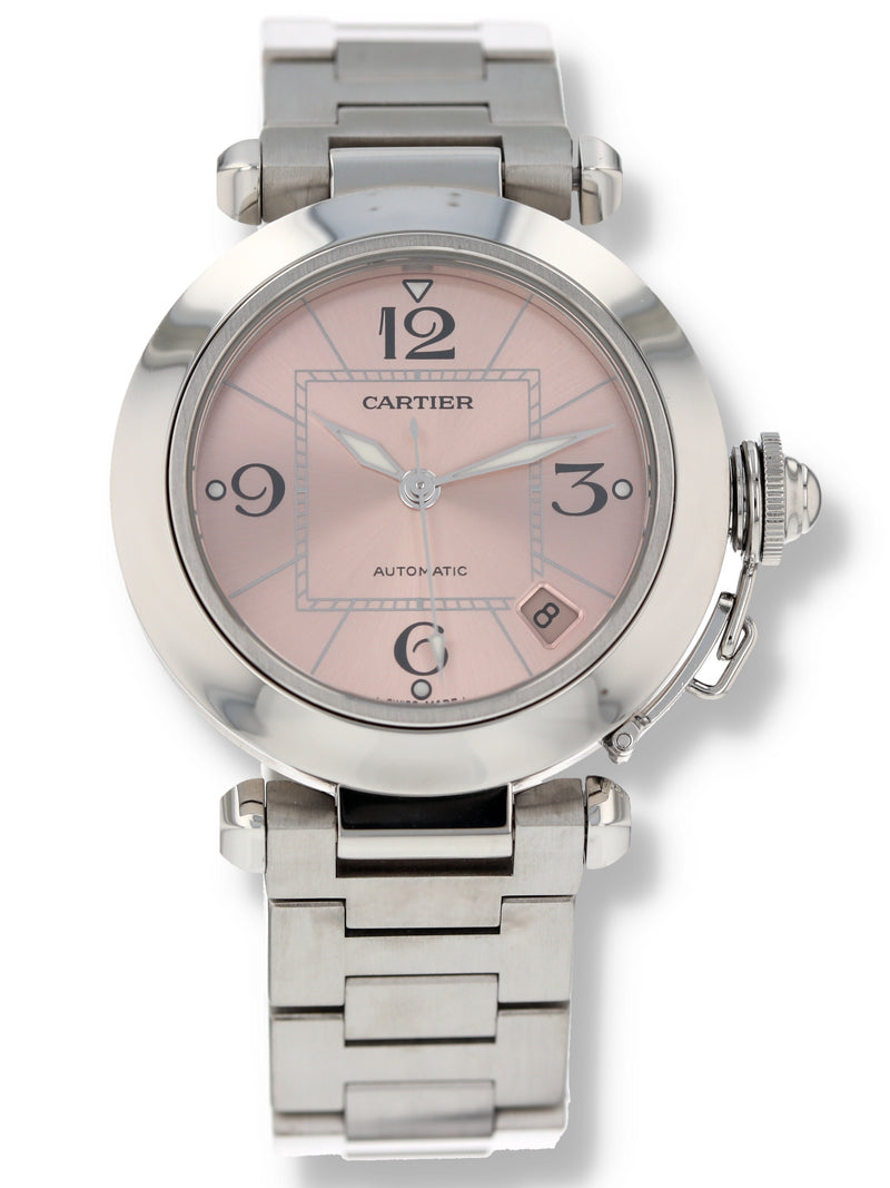 39770: Cartier Stainless Steel Pasha, Automatic, Size 36mm, Ref. W31015M7