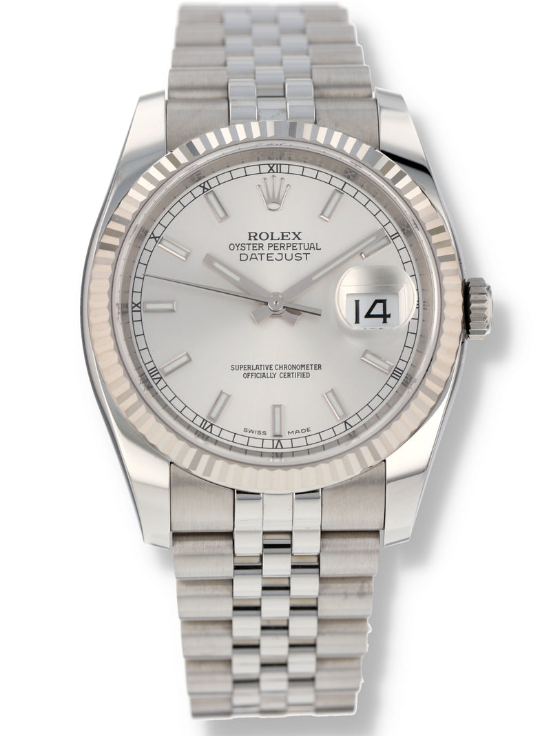 39773: Rolex Datejust 36, Ref. 116234, Box and 2017 Card