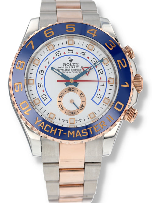 39782: Rolex Yacht-Master II, Ref. 116681, 2016 Full Set