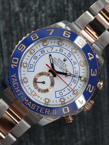 ROLEX Yacht-Master II 壁時計 39782: Rolex Yacht-Master II, Ref. 116681, 2016 Full Set – Paul