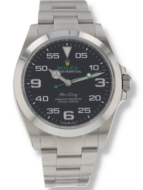 39790: Rolex Air-King 40, Ref. 126900, 2023 Full Set