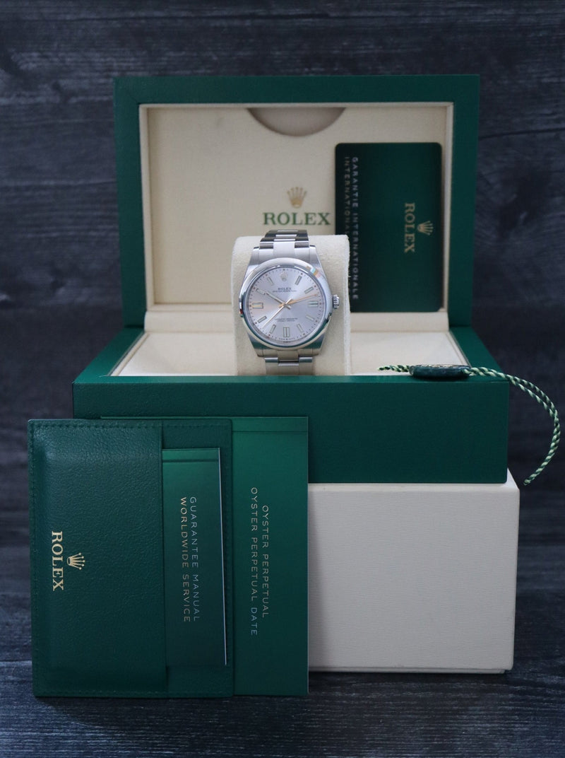 39791: Rolex Oyster Perpetual 41, Ref. 124300, Box and 2022 Card