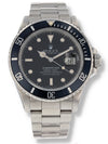 (Auction) 38797: Rolex Rare Vintage "Transitional" Submariner, Ref. 168000, Circa 1987