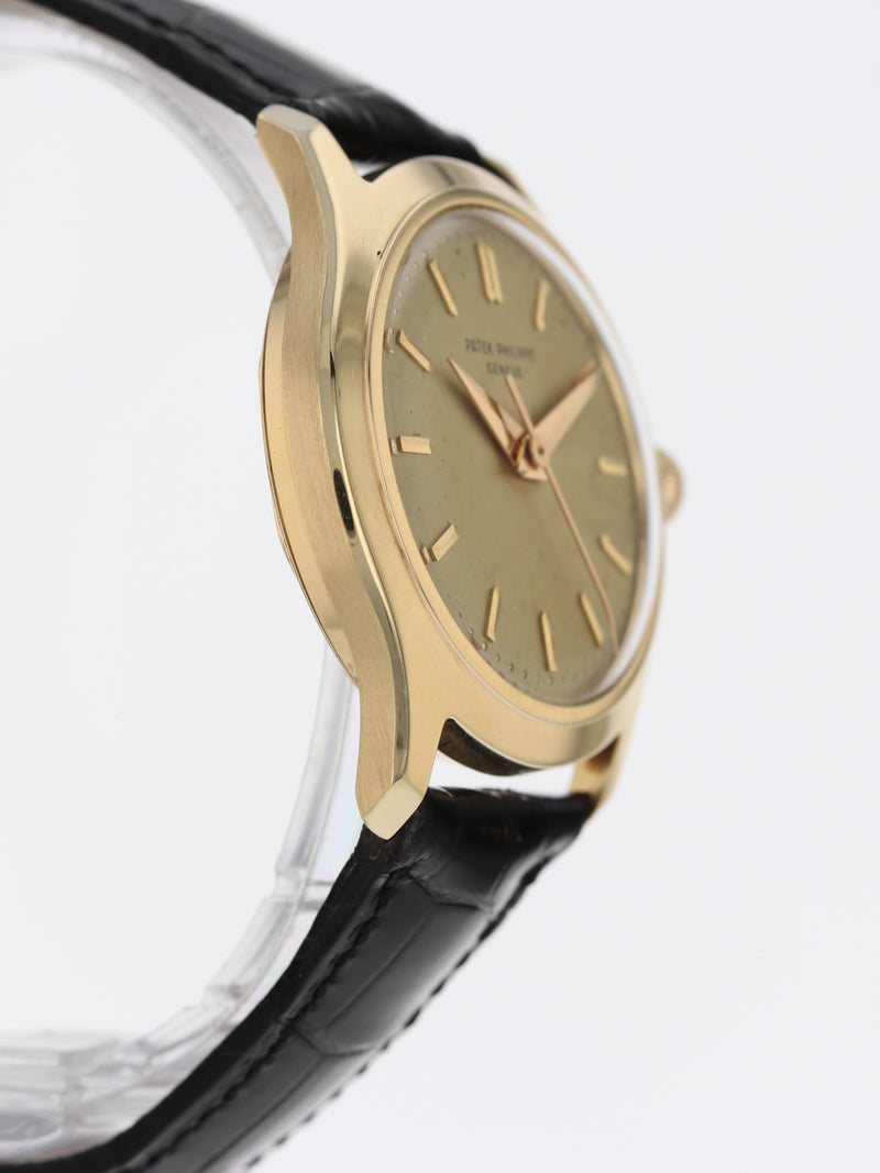 39798: Patek Philippe 18k Vintage Calatrava, Ref. 2533, Circa 1950's