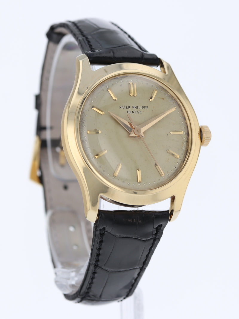 39798: Patek Philippe 18k Vintage Calatrava, Ref. 2533, Circa 1950's