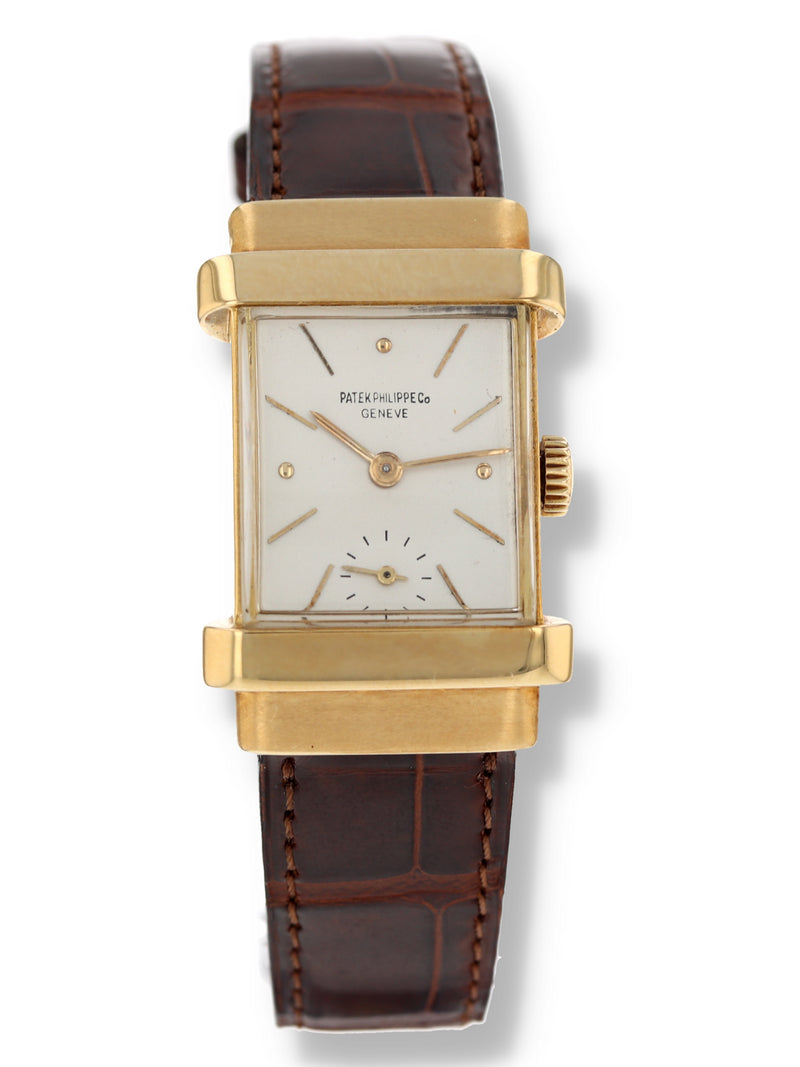 39799: Patek Philippe 18k Yellow Gold Vintage Top Hat, Ref. 1450